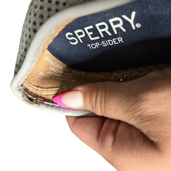 Sperry Perforated Slip-On Shoes - Picture 3 of 5